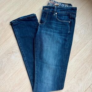 PAIGE Dark Blue Skinny Jeans 26